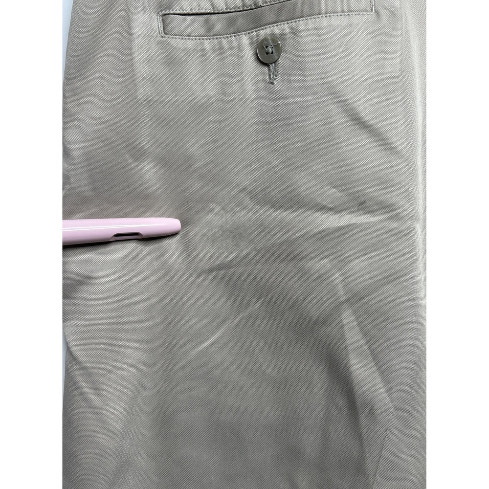 Nike Golf Men Size 40 Polyester Tan Performance Pleated Shorts - Picture 4 of 8